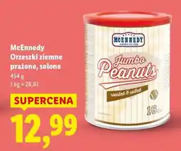 Lidl McEnnedy Orzeszki ziemne prażone, solone oferta