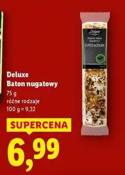 Lidl Deluxe Baton nugatowy oferta