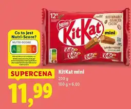 Lidl KitKat mini oferta