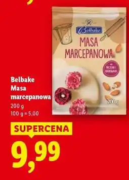 Lidl BELBAKE Masa marcepanowa oferta