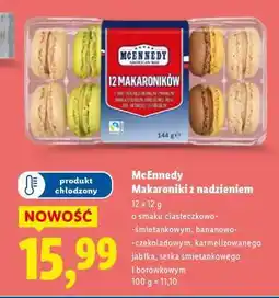 Lidl McEnnedy Makaroniki z nadzieniem oferta