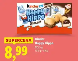 Lidl Kinder Happy Hippo oferta