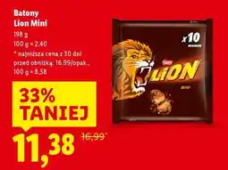 Lidl Batony Lion Mini oferta
