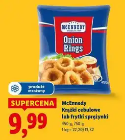 Lidl McEnnedy Krążki cebulowe lub frytki sprężynki oferta