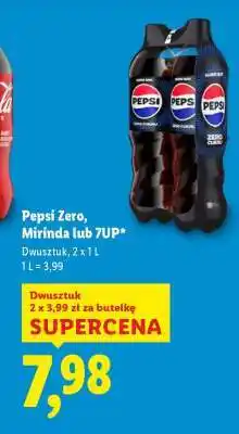 Lidl Pepsi Zero, Mirinda lub 7UP oferta