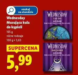 Lidl Wednesday Musująca kula do kąpieli oferta