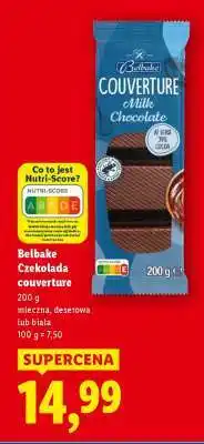 Lidl Belbake Czekolada couverture oferta
