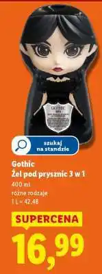 Lidl Gothic Żel pod prysznic 3 w 1 oferta