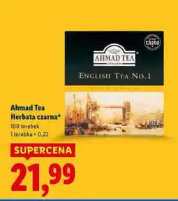 Lidl AHMAD TEA Herbat czarna oferta