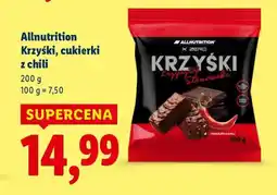 Lidl Allnutrition Krzyśki, cukierki z chili oferta