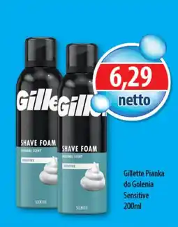 DUO-TES Gillette Pianka do Golenia Sensitive oferta