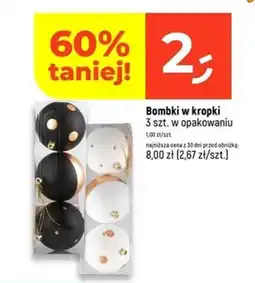 Dealz Bombki w kropki oferta