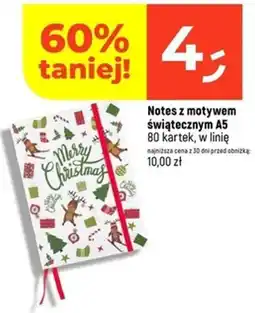 Dealz Notes z motywem świątecznym oferta