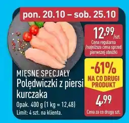 ALDI Polędwiczki z piersi kurczaka Aldi oferta