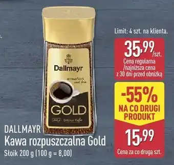 Kawa rozpuszczalna Gold Dallmayr