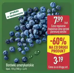 ALDI Borówki amerykańskie 125 g Aldi oferta