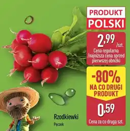 ALDI Rzodkiewki pęczek Aldi oferta