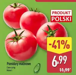 ALDI Pomidory malinowe klasa I Aldi oferta