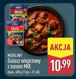 ALDI Gulasz wieprzowy z sosem MIX Morliny oferta