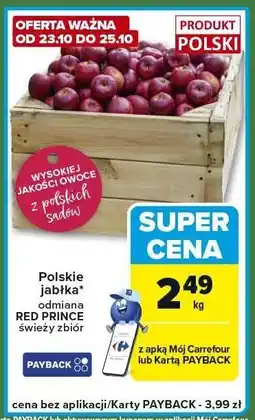 Carrefour Express Jabłka Red Prince Carrefour Express oferta