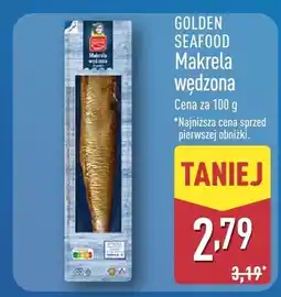 ALDI Makrela wędzona Golden Seafood oferta