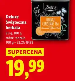 Lidl Herbata świąteczna Deluxe różne rodzaje oferta