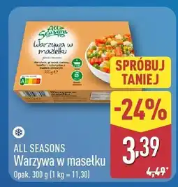 ALDI Warzywa w masełku mrożone All Seasons oferta