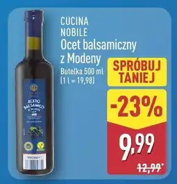 ALDI Ocet balsamiczny z Modeny Cucina Nobile oferta