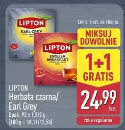ALDI Herbata Lipton Earl Grey oferta