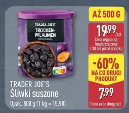 ALDI Śliwki suszone Trader Joe's oferta