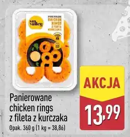 ALDI Panierowane chicken rings z fileta z kurczaka Aldi oferta