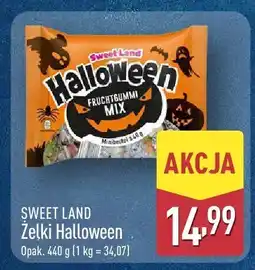 ALDI Żelki Halloween Sweet Land oferta