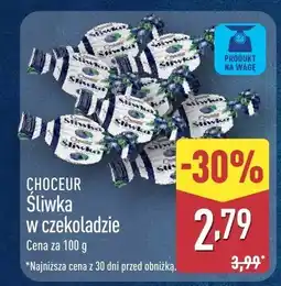 ALDI Śliwka w czekoladzie Choceur oferta