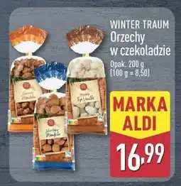 ALDI Orzechy w czekoladzie Winter Traum ALDI oferta