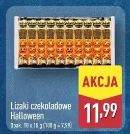 ALDI Lizaki czekoladowe Halloween ALDI oferta