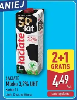 ALDI Mleko UHT 3,2% Łaciate oferta