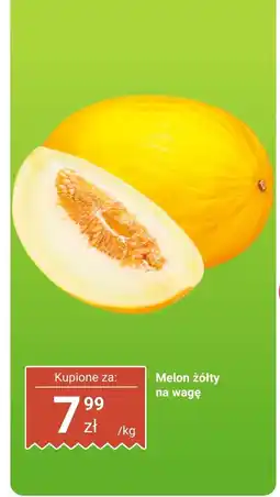 Biedronka Melon żółty Biedronka oferta