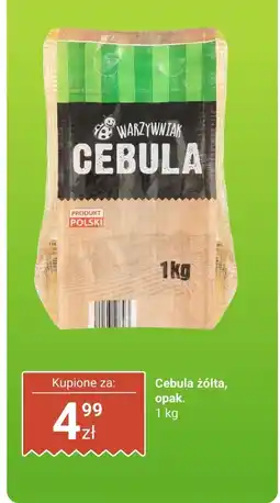 Biedronka Cebula żółta Warzywniak oferta