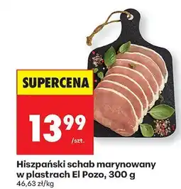 Biedronka Schab hiszpański marynowany w plastrach El Pozo oferta