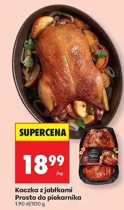 Biedronka Kaczka z jabłkami prosto do piekarnika Biedronka oferta