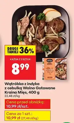 Biedronka Wątróbka z indyka z cebulką Wolno Gotowane Kraina Mięs oferta