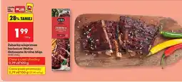 Biedronka Żeberka wieprzowe barbecue Wolno Gotowane Kraina Mięs 100 g oferta