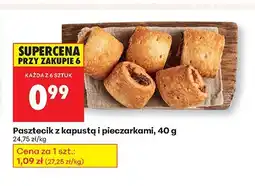 Biedronka Pasztecik z kapustą i pieczarkami Biedronka oferta