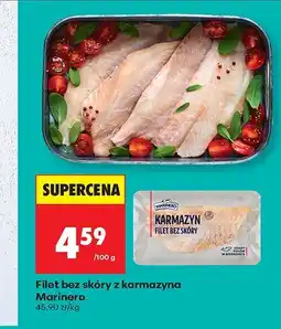 Biedronka Filet z karmazyna bez skóry Marinero oferta