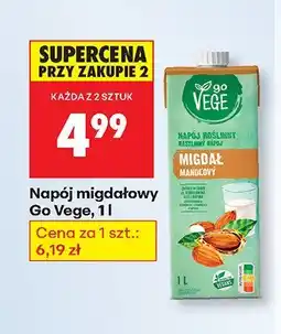Biedronka Napój migdałowy Go Vege oferta