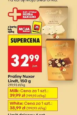 Biedronka Praliny Nuxor Lindt oferta