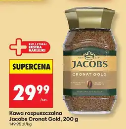 Biedronka Kawa rozpuszczalna Jacobs Cronat Gold oferta
