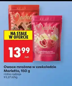 Biedronka Owoce mrożone w czekoladzie Marletto oferta