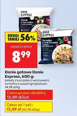 Biedronka Danie gotowe kebab z kurczaka z warzywami Danie Express oferta