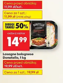 Biedronka Lasagne bolognese Donatello oferta